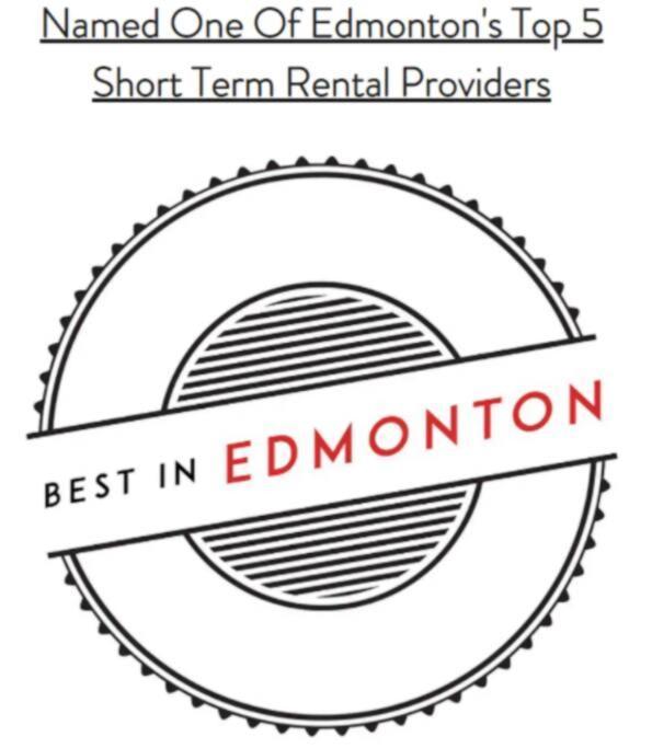 *New* Modern Suite King Bed! Netflix! Sleeps 4! Edmonton Ngoại thất bức ảnh